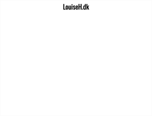 Tablet Screenshot of louiseh.dk